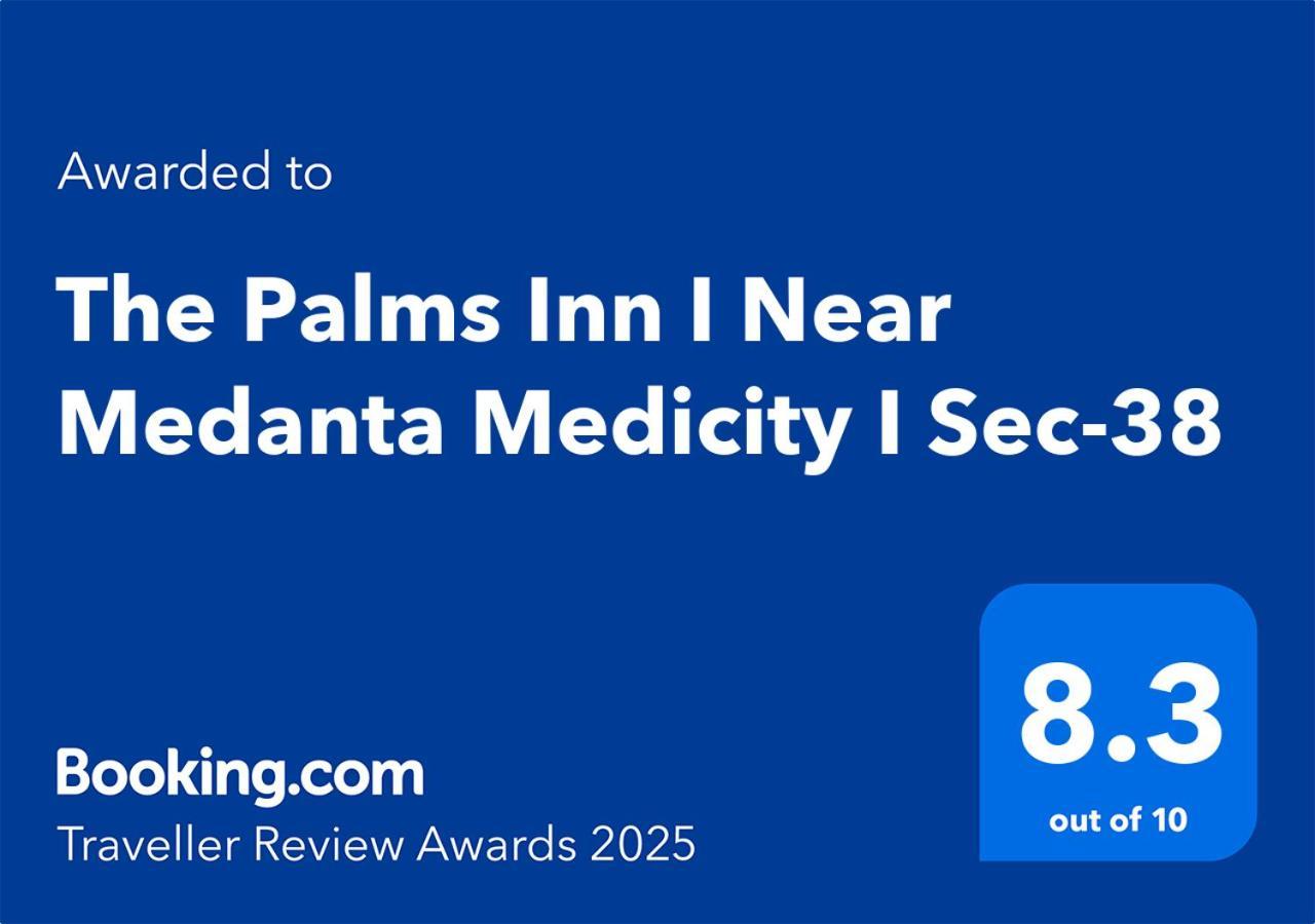 The Palms Inn I Near Medanta Medicity I Sec-38 구르가온 외부 사진